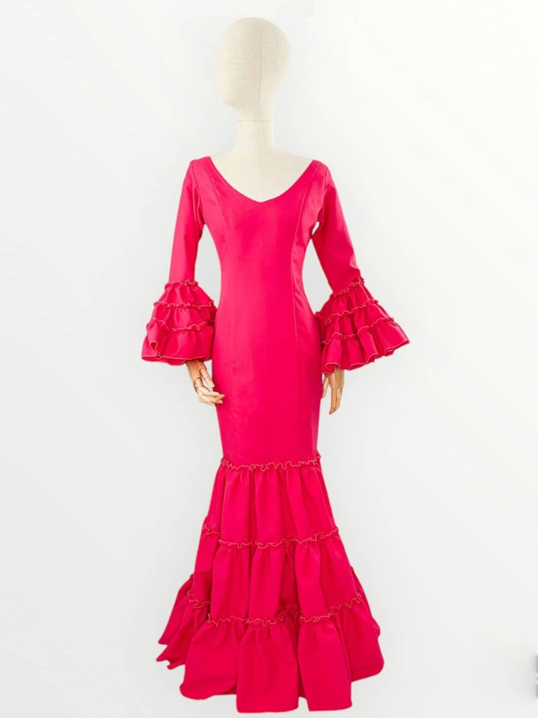Vestido de Flamenca Clavel